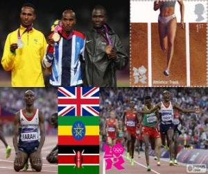 yapboz Atletizm Erkekler 5.000 m Londra 2012